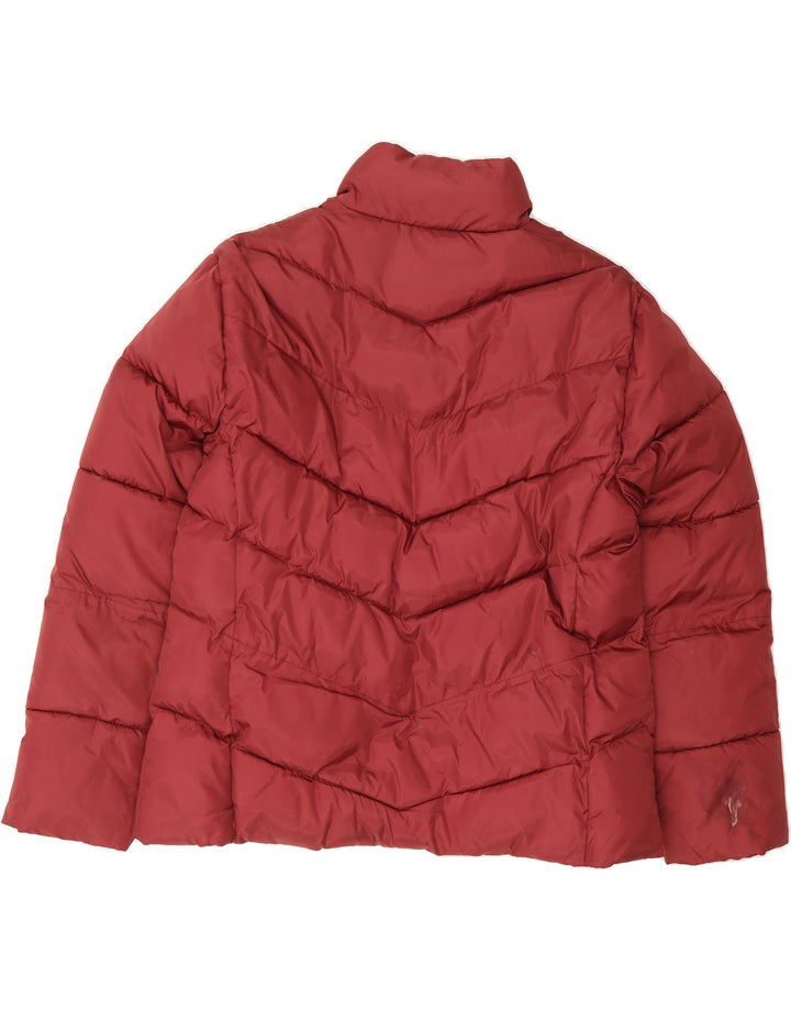 TOM TAILOR Womens Padded Jacket UK 16 Large  Red Polyamide Vintage Tom Tailor and Second-Hand Tom Tailor from Messina Hembry 