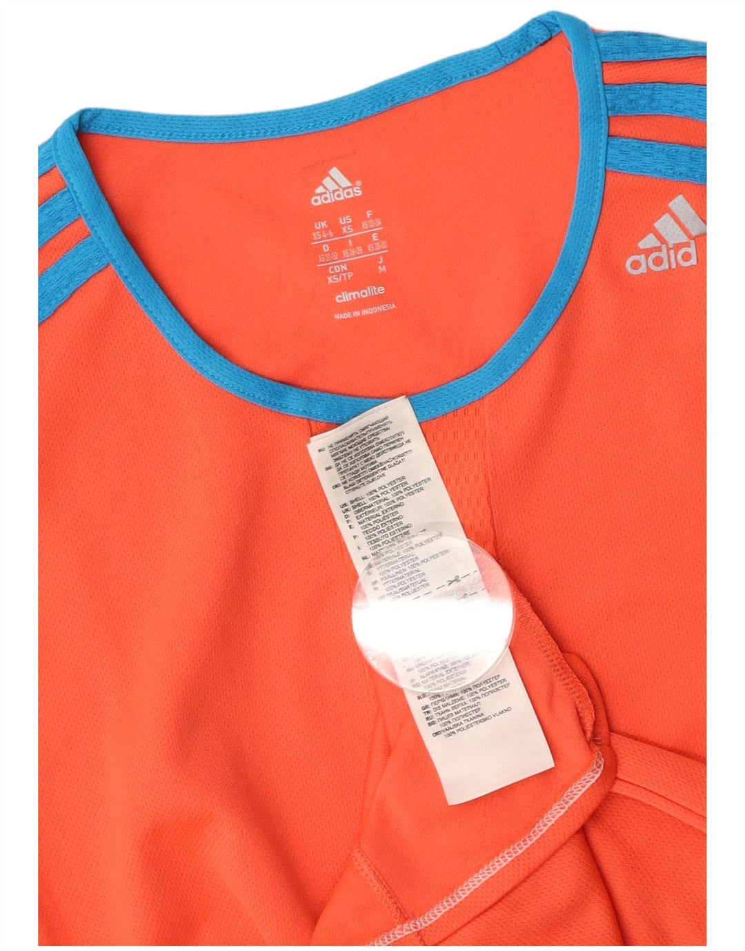 ADIDAS ženska majica kratkih rukava Climalite UK 4/6 XS narančasta poliester