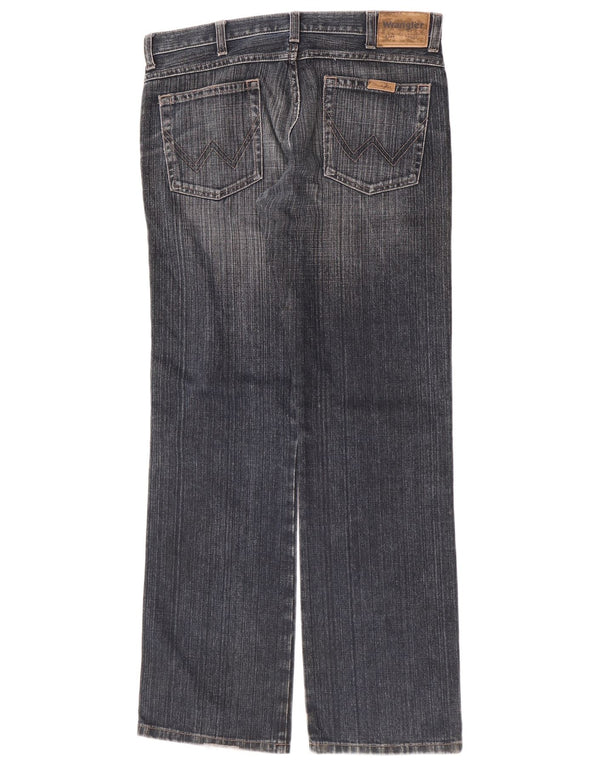Muške traperice Wrangler Bootcut W32 L34 plavi pamuk