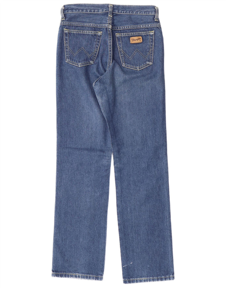 WRANGLER Muške ravne traperice W30 L30 tamnoplavi pamuk