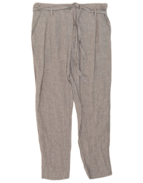 Marks & Spencer ženske sužene chino hlače UK 12 srednje W34 L29 sive