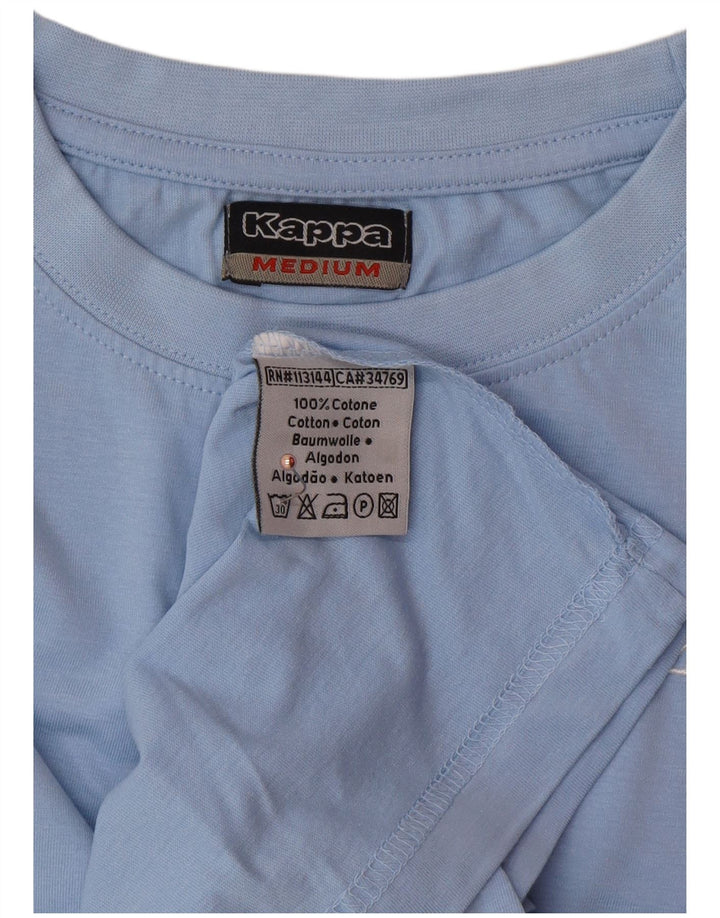 KAPPA muška majica kratkih rukava Srednje plavi pamuk