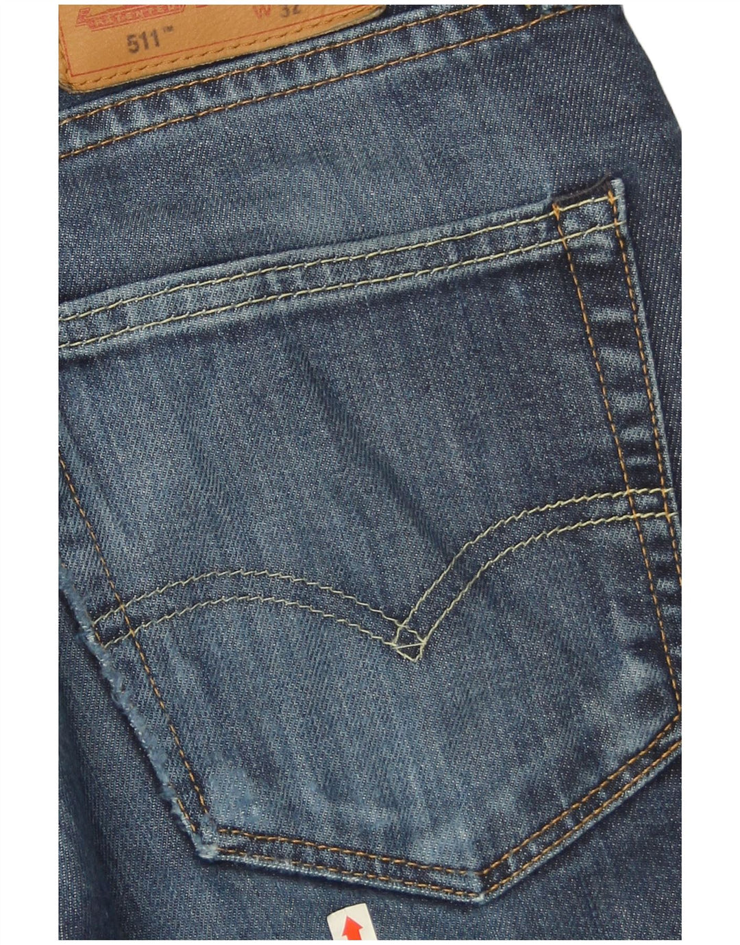 Levi's muške 511 uske traperice W32 L32 tamnoplavi pamuk