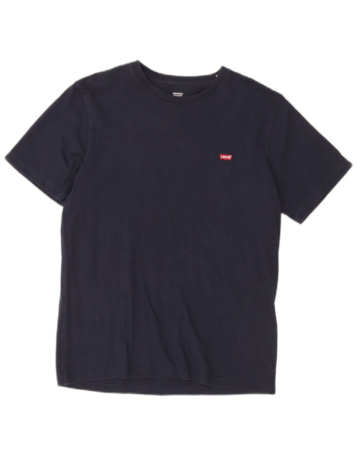 Levi's muška majica kratkih rukava srednje tamnoplavi pamuk