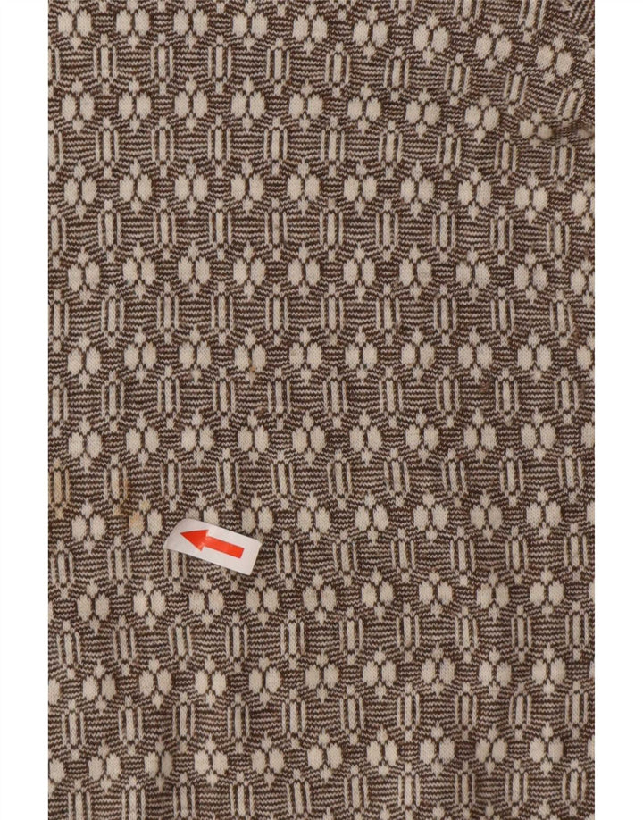Camber ženska košulja od flanela UK 16 Large Brown Geometric
