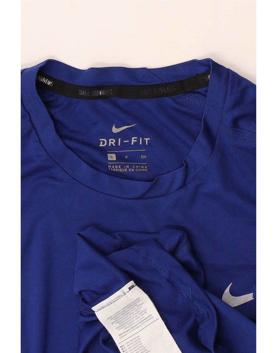 Nike Dri Fit majica kratkih rukava, mali plavi poliester