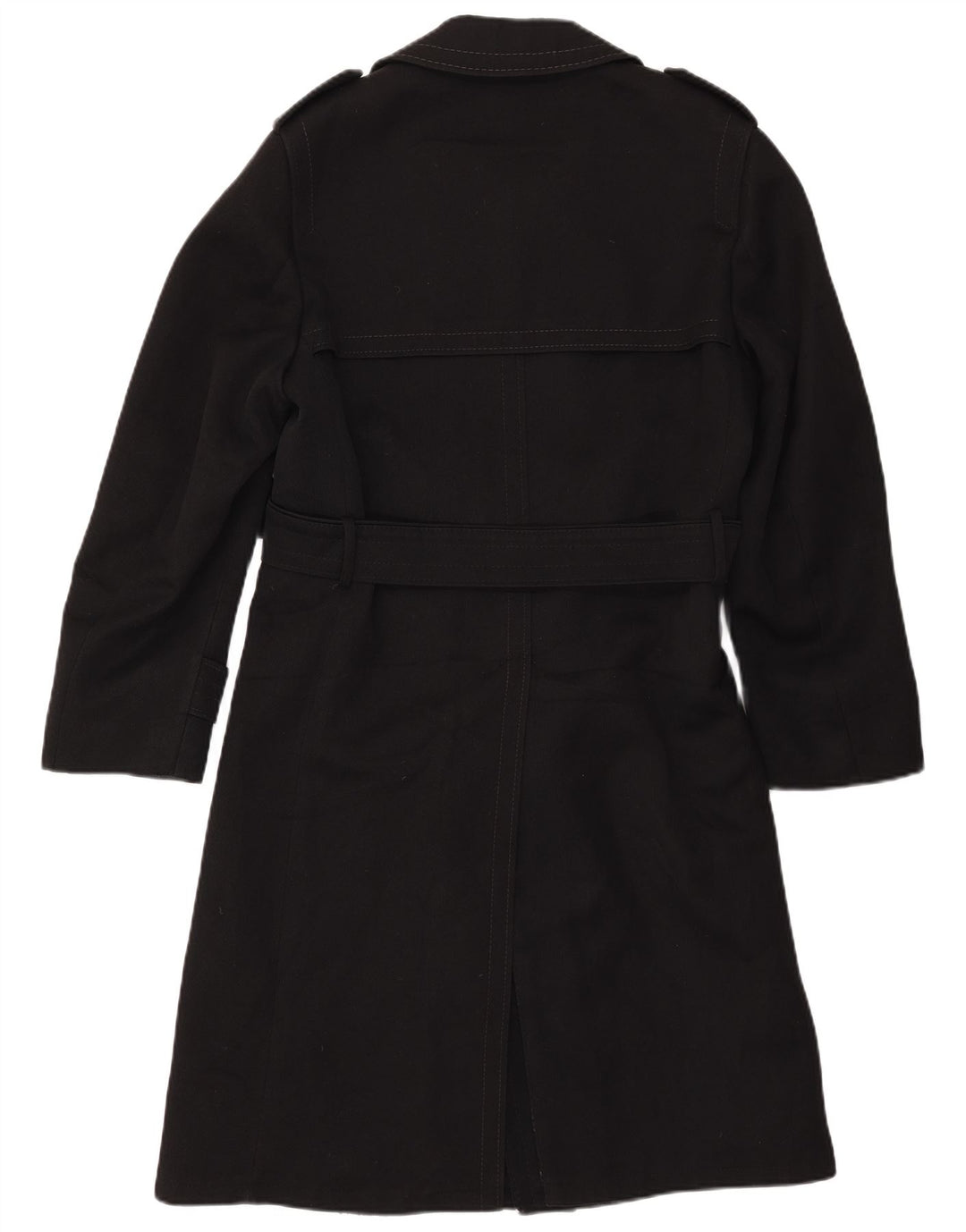 LORD muški trenč kaput IT 48 srednje crna vuna