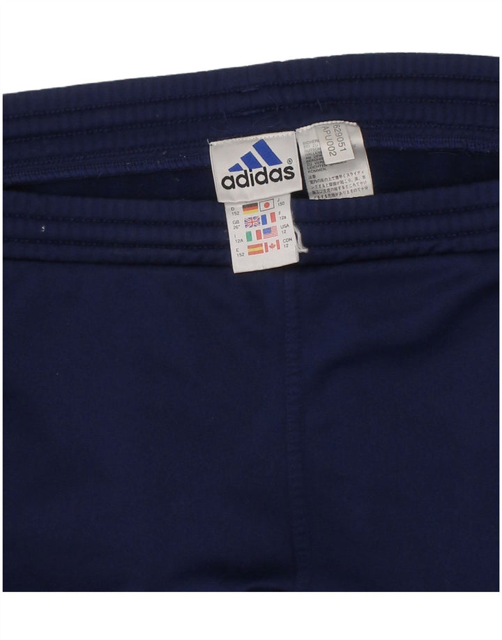 Adidas sportske kratke hlače za dječake 11-12 godina tamnoplavi poliester