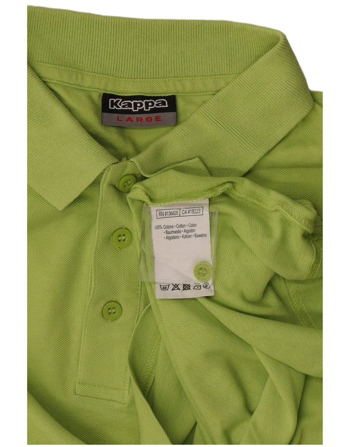 Kappa muška polo majica velika zelena pamuk