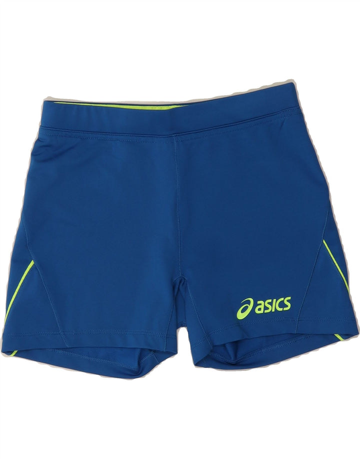ASICS Boys Sport Shorts 11-12 Years Large Blue Polyester Vintage Asics and Second-Hand Asics from Messina Hembry 