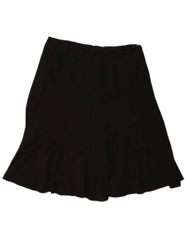Marks & Spencer ženska suknja A-kroja UK 18 XL W40 crni poliester