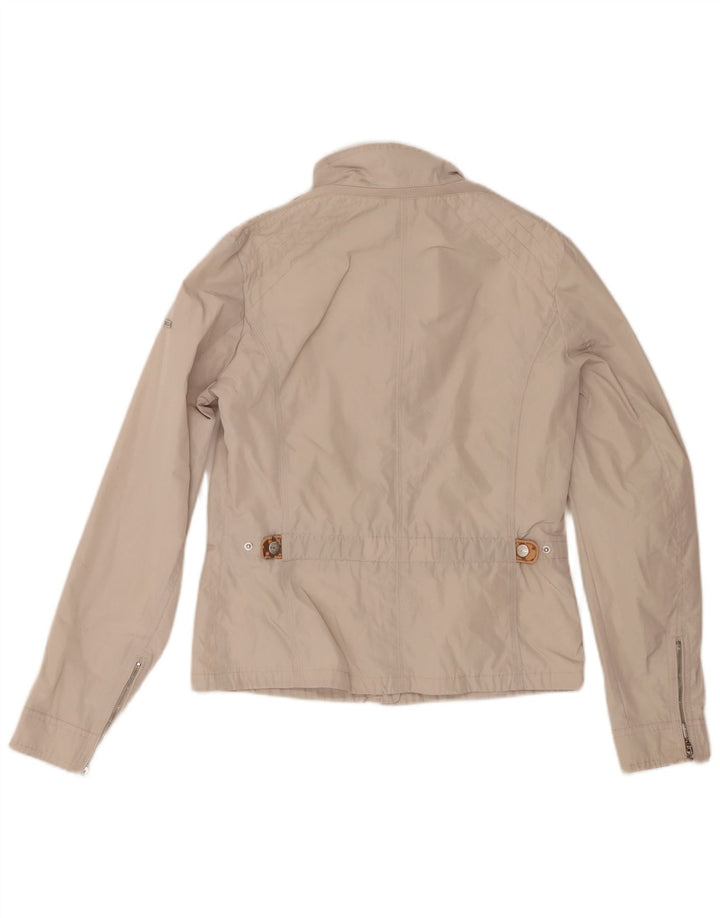 Geox ženska jakna Respira Utility UK 10 Small Beige Poliester