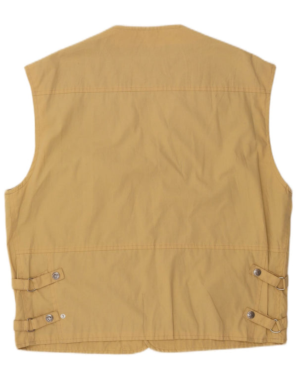 Polbot Mens Utility Gilet UK 42 XL Bež