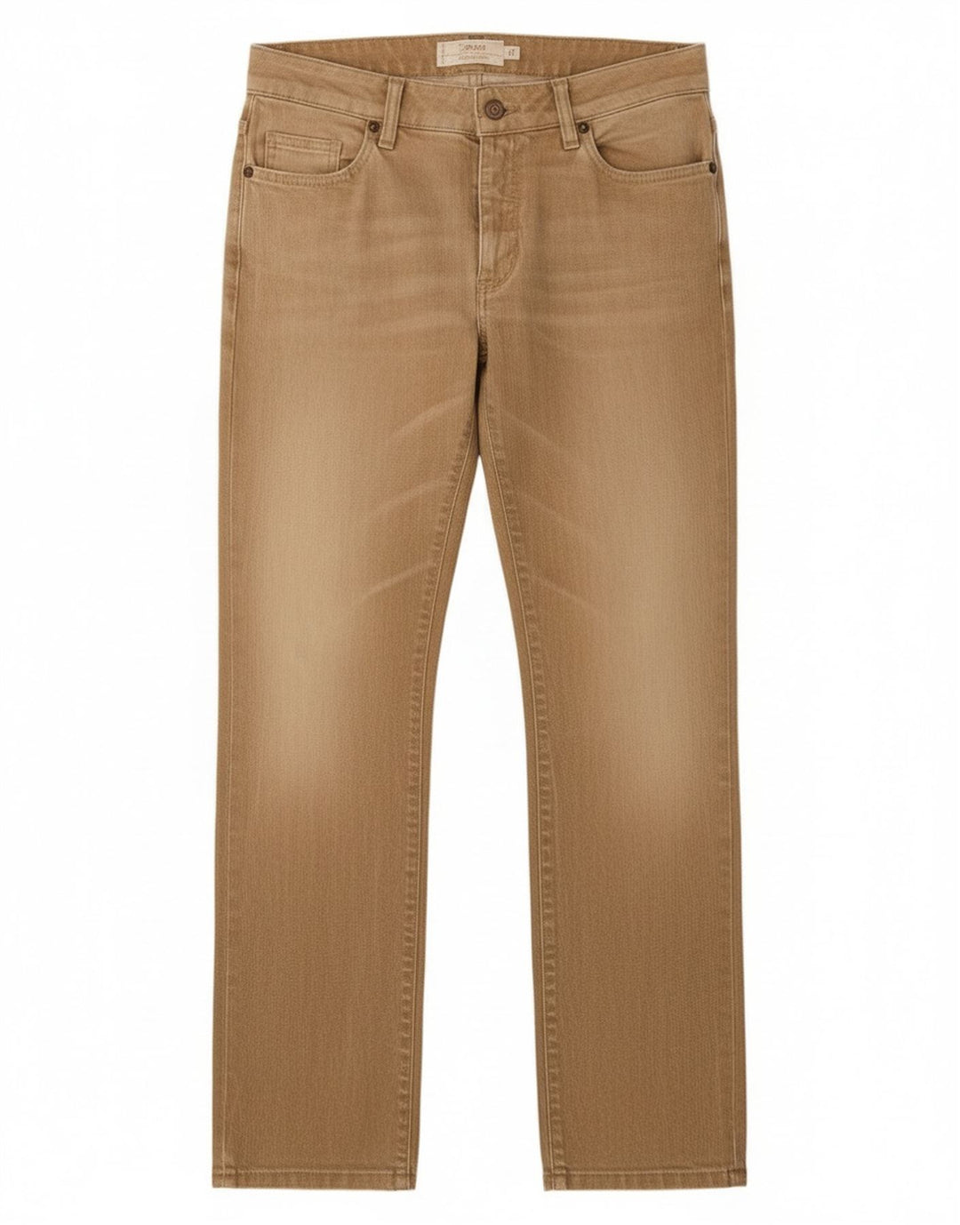 Marlboro Classics ženske ravne traperice W29 L30 bež pamuk