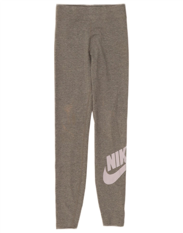 Nike ženske grafičke tajice UK 6 XS sive