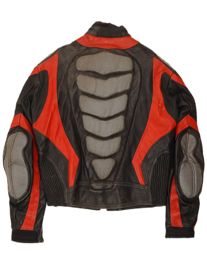 SCOTCHLITE 3M muška bomber jakna IT 54 2XL crna koža u boji