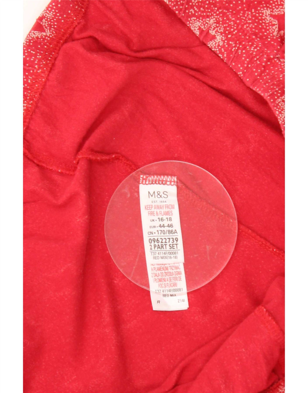 Marks & Spencer ženske ležerne hlače s apstraktnim uzorkom UK 16/18 velike W36