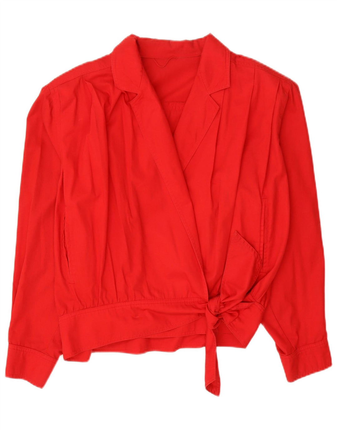Ženska bomber jakna Marella Crop Wrap UK 12 srednje crvena