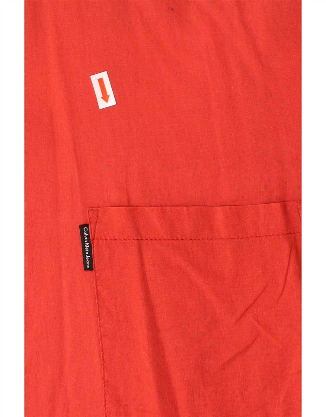 Calvin Klein Jeans muška košulja 2XL crveni pamuk