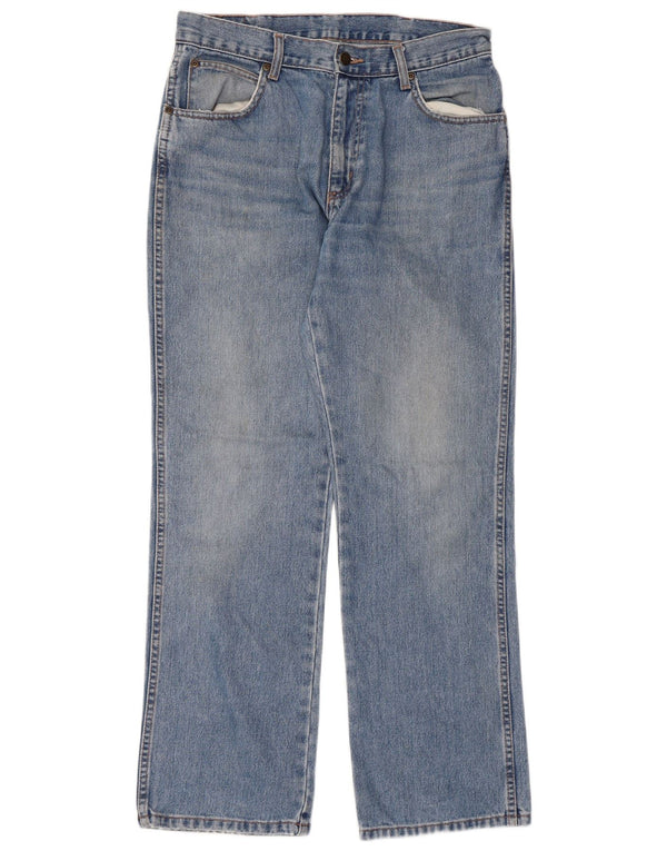 WRANGLER Muške ravne traperice regularnog kroja W32 L30 plavi pamuk