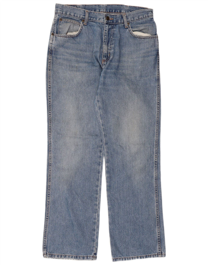 WRANGLER Muške ravne traperice regularnog kroja W32 L30 plavi pamuk