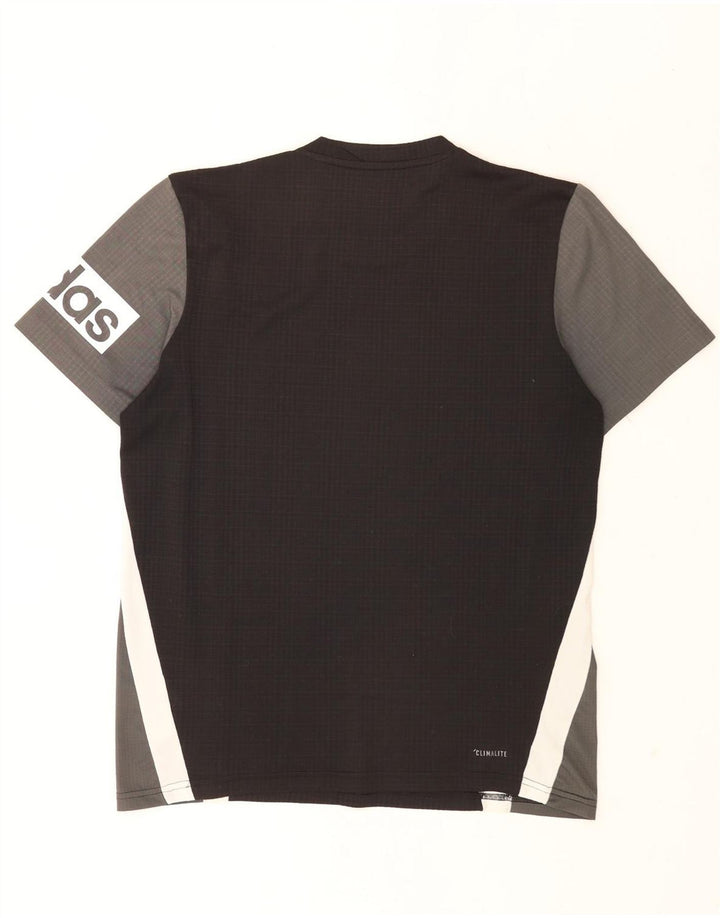Adidas muška majica Climalite Graphic T-Shirt srednje boje u blokovima boja