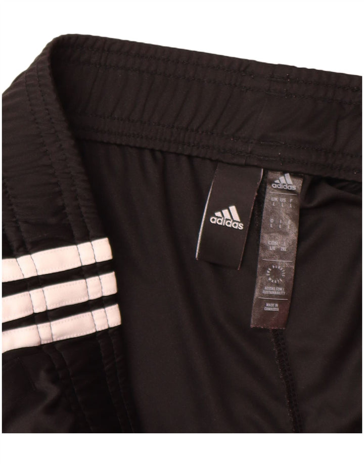 Adidas muške kratke sportske kratke hlače Aeroready, veliki crni poliester