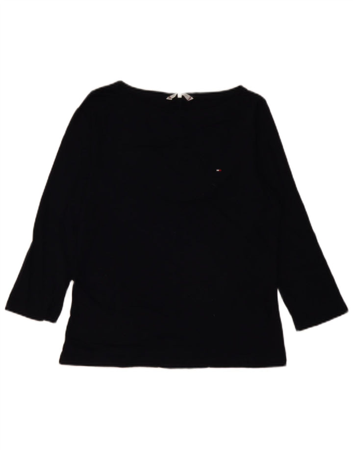 Tommy Hilfiger Ženska majica s 3/4 rukavima UK 10 Mala tamnoplava