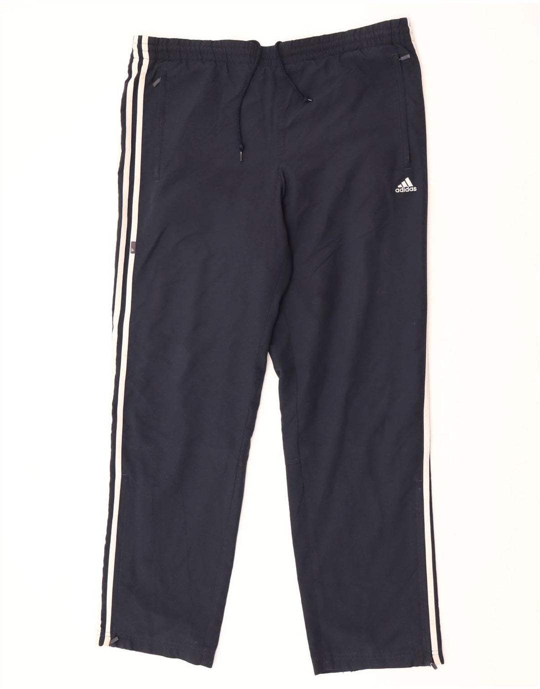 Adidas muške trenirke srednje tamnoplave poliesterske hlače