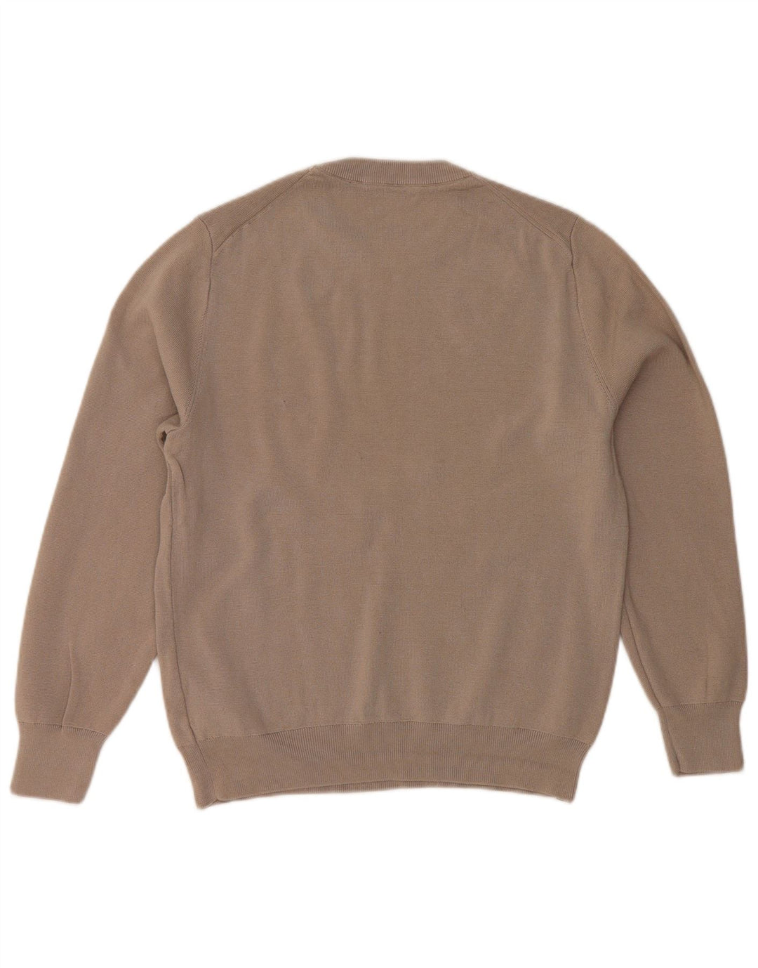 ZARA ženski džemper s okruglim izrezom UK 14 srednje sivi pamuk