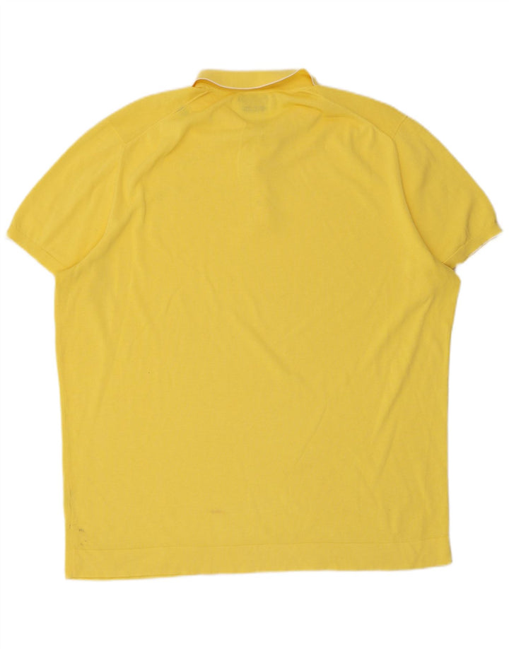 Massimo Dutti muška polo majica XL žuti pamuk