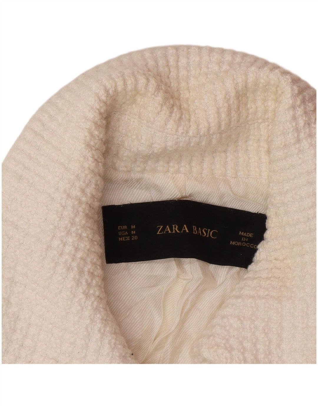 Zara ženski sako sa 1 gumbom UK 12 srednje bijele boje