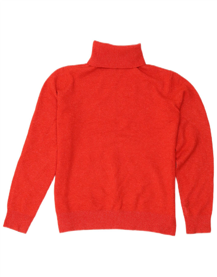 Marks & Spencer ženski pulover s rol izrezom UK 10 Small Red Flected
