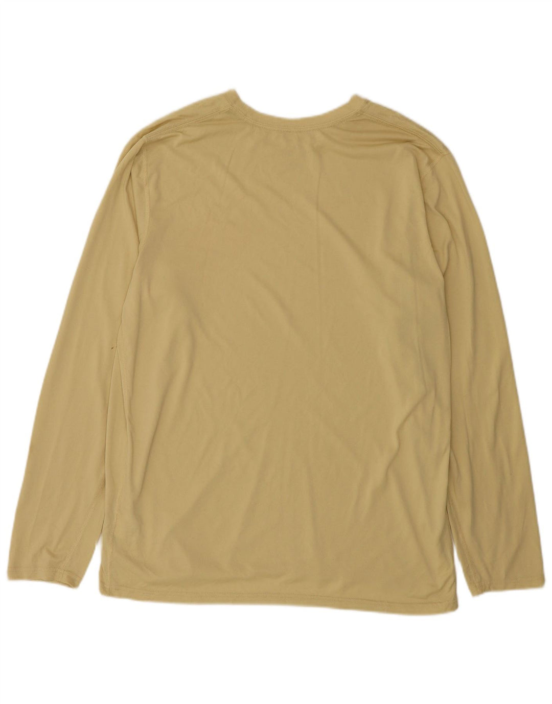 Nike Dri Fit majica s dugim rukavima XL žuti poliester