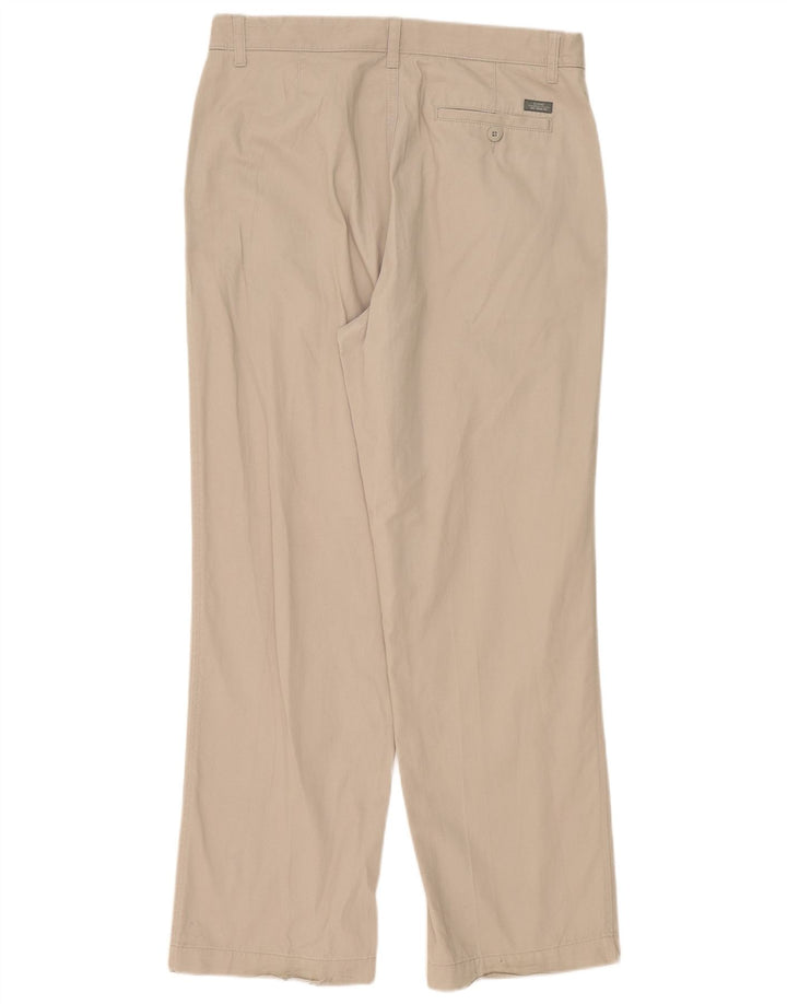 Marks & Spencer muške ravne chino hlače W36 L31 sivi poliester