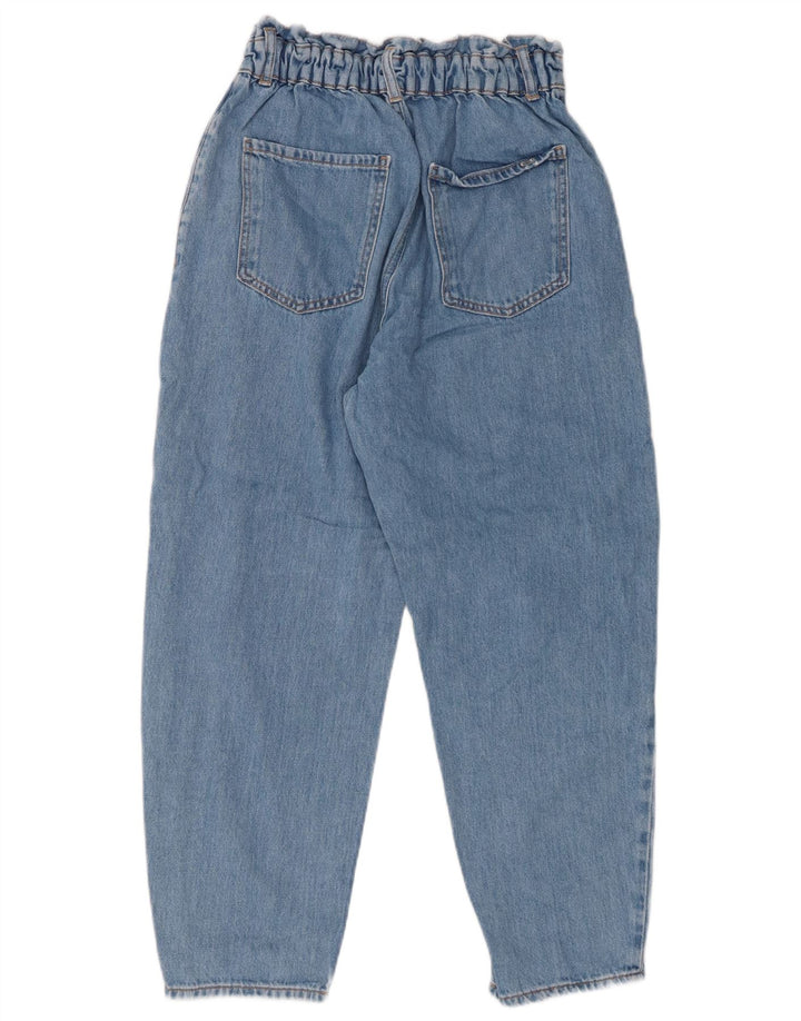 ZARA ženske kratke traperice širokog kroja visokog struka EU 38 male W28 L25 plave