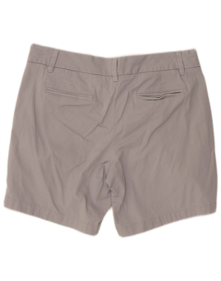 TOMMY HILFIGER Ženske chino kratke hlače US 8 srednje W32 sivi pamuk