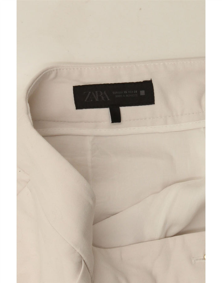 Zara ženska kratka majica UK 6 XS W30 bijela viskoza