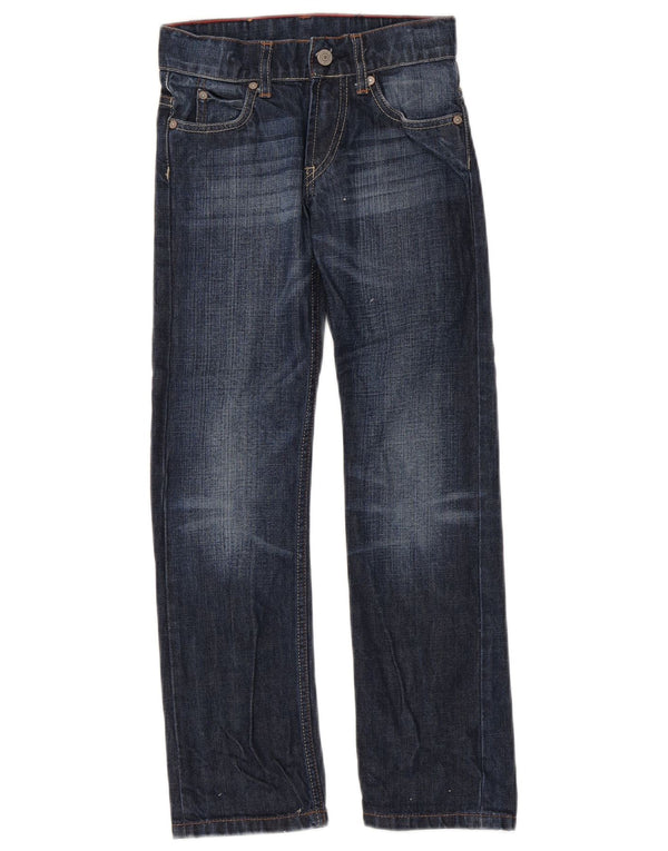 Ravne traperice Levi's Boys 7-8 godina W24 L25 tamnoplavi pamuk