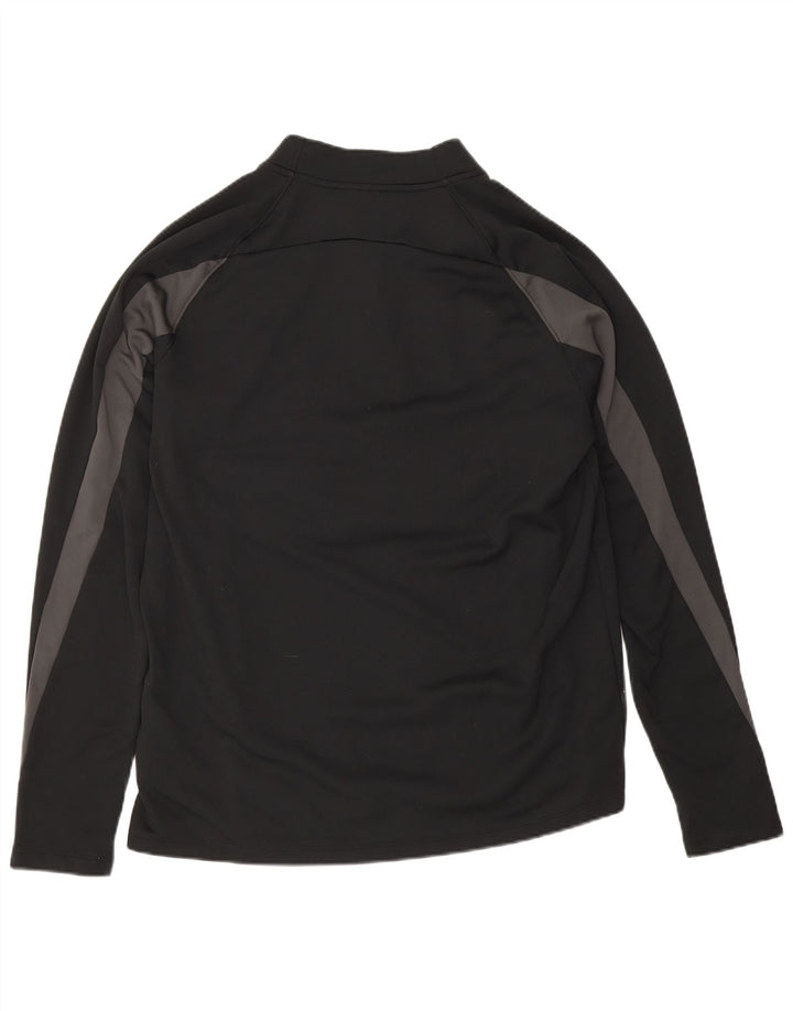 Nike Muška trenirka Therma-Fit Zip Neck Top Velika crna poliesterska majica