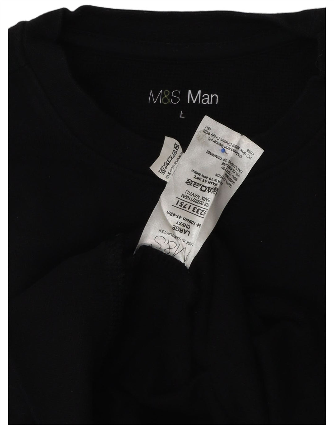 Marks & Spencer muška trenirka, veliki tamnoplavi pamuk