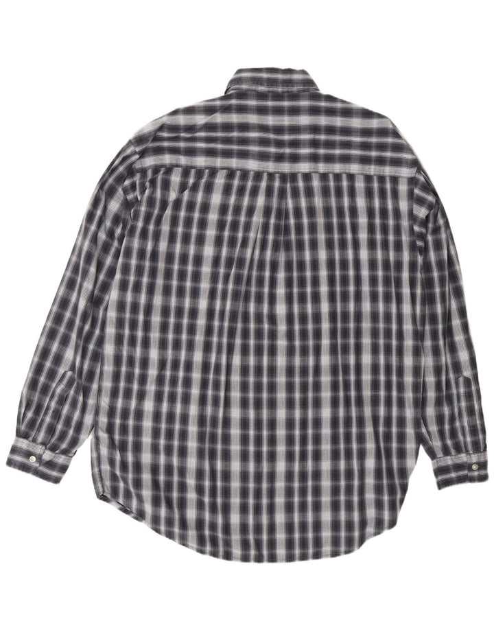 SCOTCH & SODA muška klasična pamučna košulja s tamnoplavim karirama
