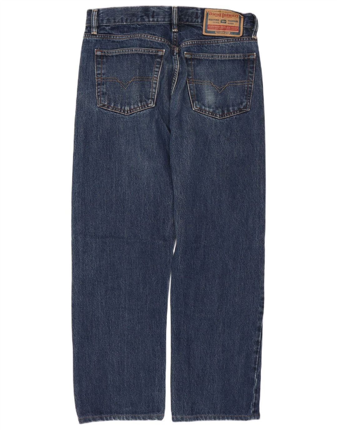 DIESEL Muške ravne traperice W32 L26 plavi pamuk