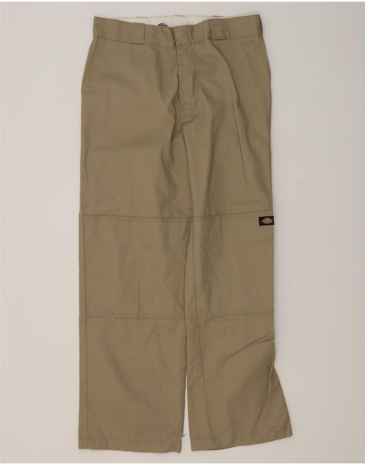 DICKIES Muške široke kargo hlače W32 L32 bež poliester