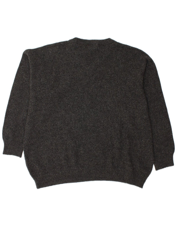 MURPHY & NYE Muški džemper s V-izrezom 2XL crna vunena