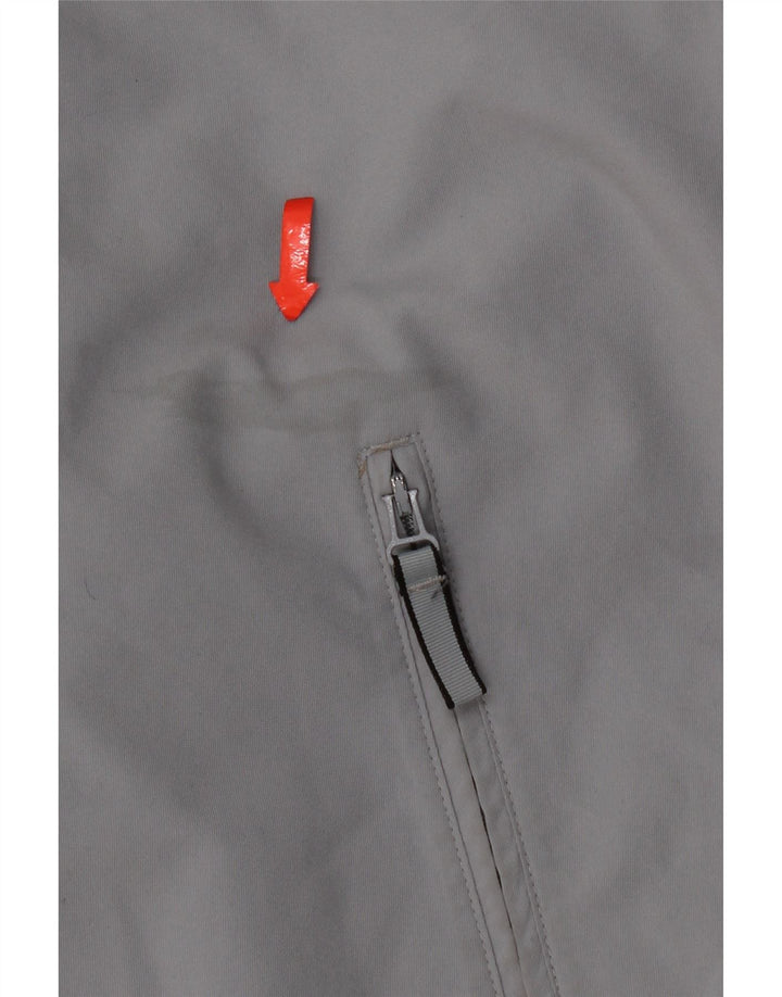 Adidas muška gornja jakna trenirke srednje sive boje