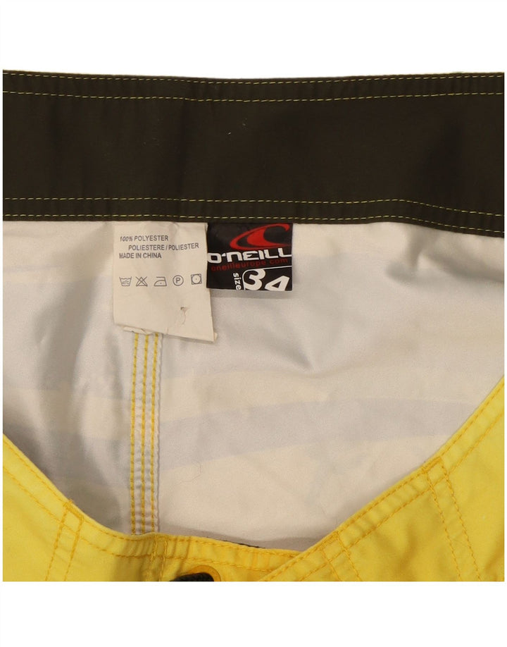 O'Neill muške kratke hlače za kupanje, veliki žuti cvjetni poliester