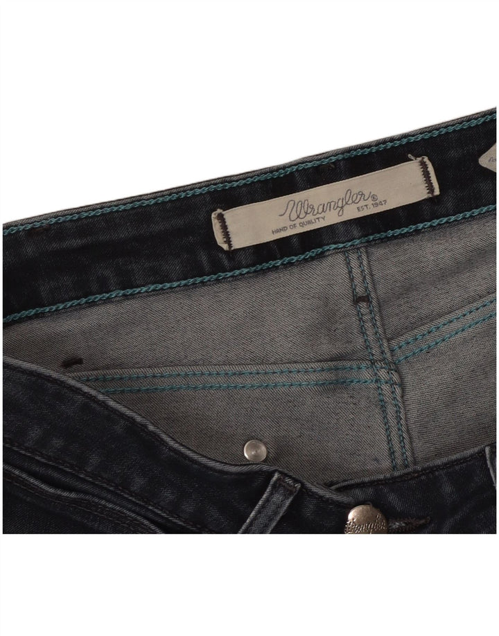 WRANGLER Ženske uske traperice W32 L30 tamnoplave