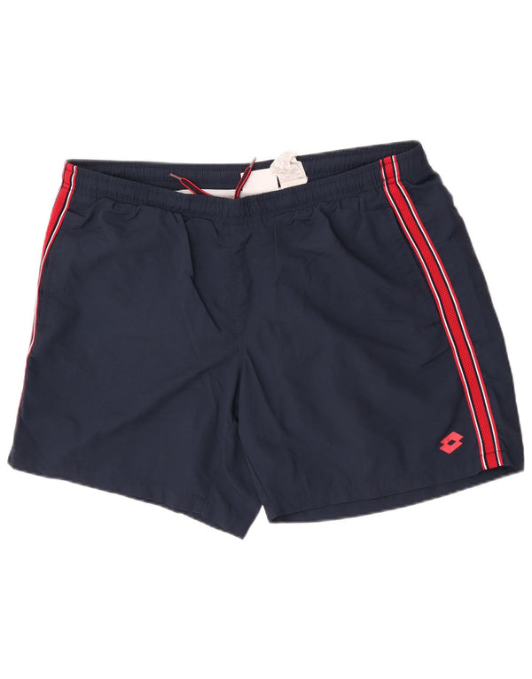 Lotto muške kratke hlače za kupanje 2XL tamnoplavi najlon