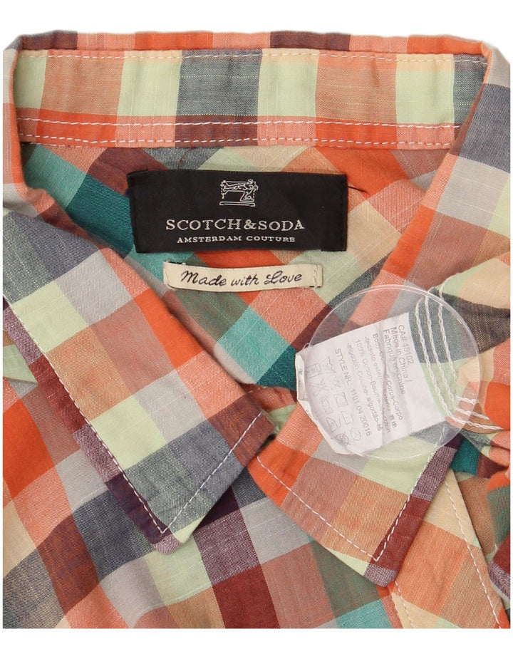 Scotch & Soda muška košulja 2XL šareni karirani pamuk